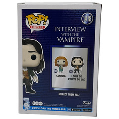 Brad Pitt Signed Autograph Interview With The Vampire Funko Pop Louis BAS COA