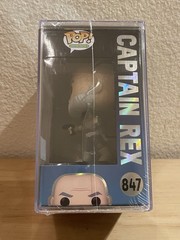 Funko Pop Star Wars Captain Rex #847 Limited Edition 5000 pcs Chalice Sticker
