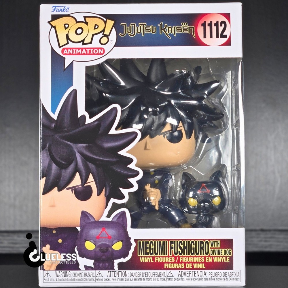 Funko Pop! Jujutsu Kaisen: Megumi Fushiguro #1112 And Pop Protector