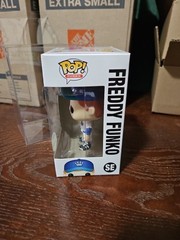 Funko Freddy Funko White Uniform Baseball #SE Spring Convention 2018 1000 PCS