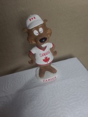 Canadian Beaver Canuck Bobblehead Canada Bobble head Nodder Hockey