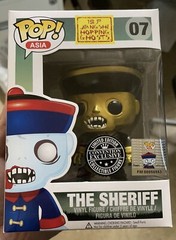 FUNKO POP! ASIA JIANGSHI HOPPING GHOSTS THE SHERIFF #07 (GOLD)