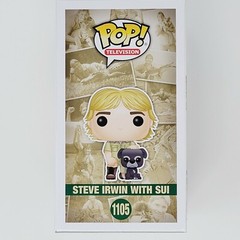 Funko Pop #1105 – Steve Irwin w/Sui Crocodile Hunter Vinyl Figure