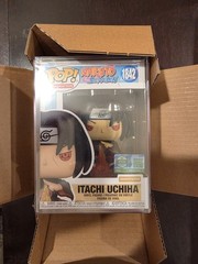 Funko Pop! Itachi Uchiha Fireball Jutsu Naruto #1842 LE 5000 With Pop! Protector