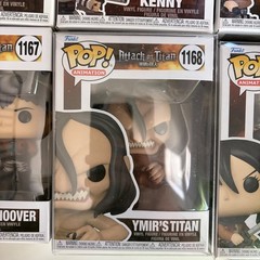 Funko Pop Attack on Titan Christa Erwin Kenny Hange Ymir Mikasa Cart Titan 1290