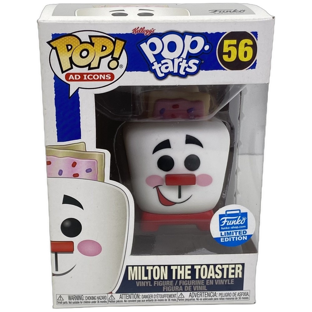 Funko POP Milton The Toaster #56 Vinyl Figure Ad Icons Funko Shop Exclusive
