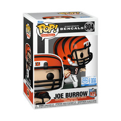 Funko Pop! NFL: Joe Burrow Exclusive Black Jersey Funko #304 Cincinnati Bengals