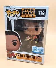 Funko Pop Star Wars Rebels Ezra Bridger w/ Sith Holocron Vinyl Figure #779