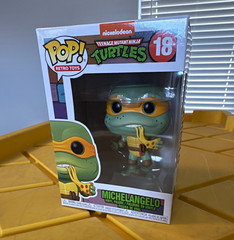 Funko Pop! Retro Toys Teenage Mutant Ninja Turtles Michelangelo #18 Figure NEW