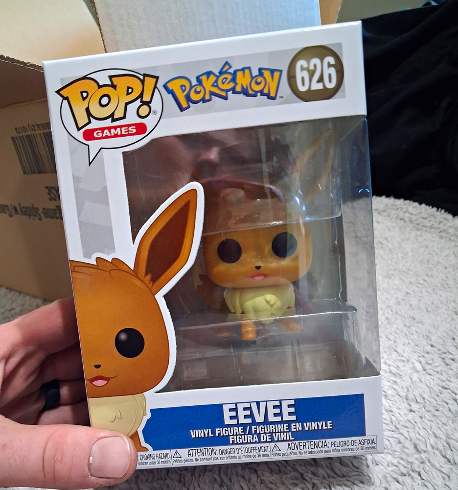 Funko Pop! Games Pokémon Eevee #626 Pop! Vinyl Figure, Original Unopened