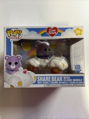 Funko Pop! Rides Care Bears Share Bear with Cloud Mobile 85 Funko Shop Exclusive
