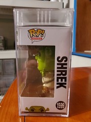 Funko PSA Graded Mint-9 2024 Dreamworks Shrek Movie “Shrek” #1599 Hot Topic Stk