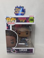 Funko Pop! Vinyl: Stranger Things – Lucas (Tales from ’85) #2460 With Protector