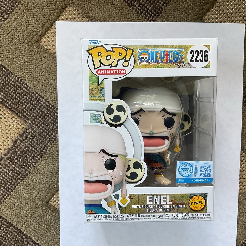 Funko POP! One Piece – Enel # 2236 Chase – Target Exclusive NEW *Damage*