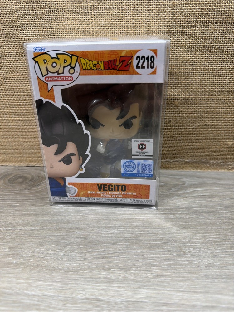 Funko Pop! Dragon Ball Z: Vegito #2218 Chalice Pre Release with Protector – New