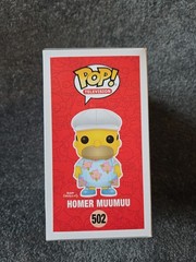 Funko Pop! The Simpsons Homer MuuMuu #502 Hot Topic Exclusive POP 502 Toy Figure