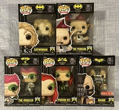 NEW 2024 Funko DC Heroes The Dark Knight Rises Bane Target ExcL,PENGUIN LOT 5