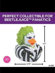 Beetlejuice Collectible Vinyl Rubber Duck – Green Black White