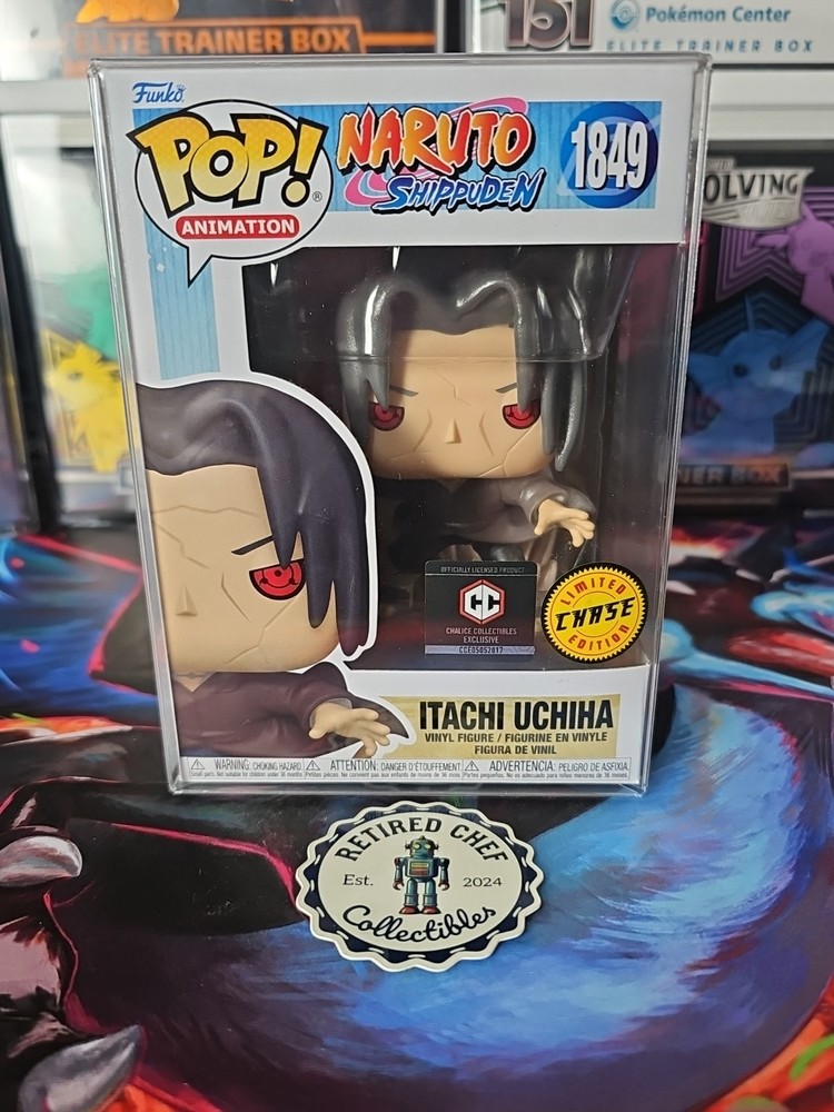 Funko POP! Itachi Uchiha Naruto Shippuden #1849 CHASE Chalice Collectibles