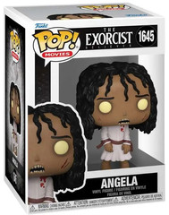FUNKO POP! Movies: The Exorcist: Believer – Angela, #1645 Possessed, Damaged Box