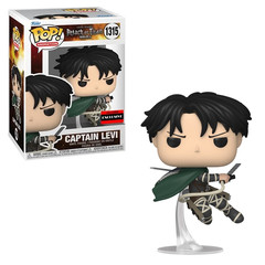 Funko Pop! Vinyl: Attack on Titan – Captain Levi – AAA Anime (Exclusive) #1315