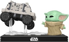 Funko POP! Moments: Mandalorian & Grogu – Grogu with Polar Mouse Droid (Star War