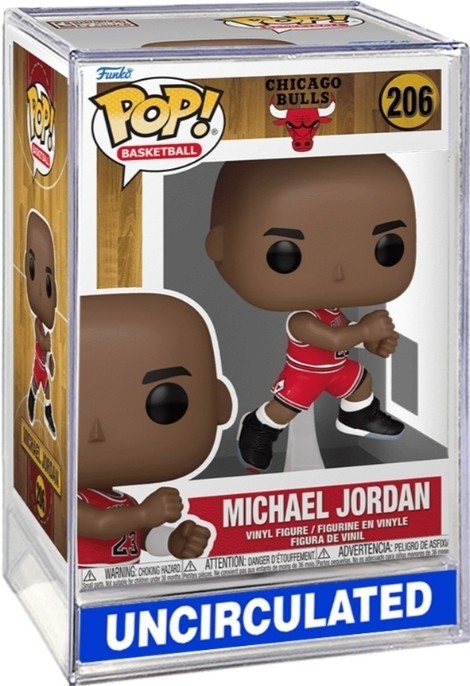 Michael Jordan FUNKO #206 POP UPPER DECK UNCIRCULATED NEW