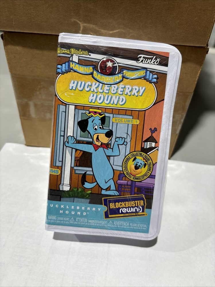 Funko Hanna-Barbera Blockbuster Rewind Huckleberry Hound Common Vinyl Figure