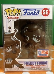 Funko Pop Freddy Funko #SE Artist Series Brown & Light Blue Box of Fun 1000pcs