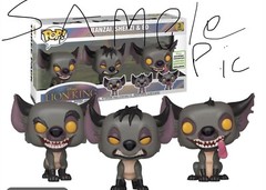 Funko Pop 3 Pack Disney Lion King Banzai, Shenzi & Ed ECCC 2019 Exclusive In Box