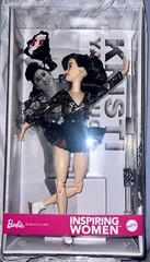 KRISTI YAMAGUCHI BARBIE DOLL ICE FIGURE SKATER OLYMPICS INSPIRING WOMEN MATTEL