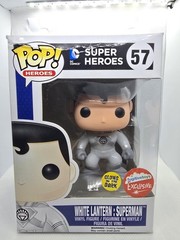 Funko Pop DC Super Heroes White Lantern Superman 57 Fugitive Glow in the Dark