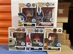 Funko POP Myths Funko Shop Exclusives Cyclops Sphinx Gnome Minotaur Chupacabra