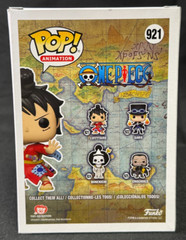 Monkey D. Luffy One Piece Funko Pop #921 Luffytaro Signed Erica Schroeder PSA