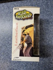 RARE🔥 NECA TEXAS CHAINSAW MASSACRE LEATHERFACE HEAD KNOCKERS BOBBLE HEAD HORROR