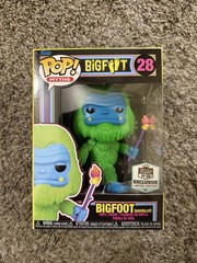 Funko Pop! Myths Bigfoot Black Light #28 Funko HQ Exclusive