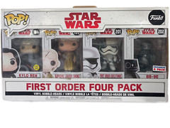 Funko Pop! Star Wars First Order Four Pack Costco Exclusive Rare Ren Snoke BB-9E