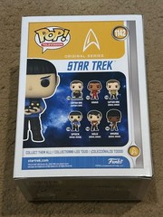 SPOCK FUNKO POP 1142 SHOP EXCLUSIVE STAR TREK THE ORIGINAL SERIES NIB UNOPENED