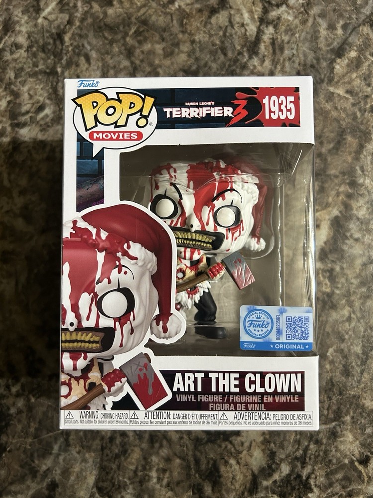 Funko POP! Art The Clown 1935 Bloody Terrifier Exclusive IN HAND NEW