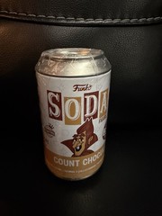 Funko Soda COUNT CHOCULA Metallic LIMITED 1/2,500 International Excl.- SEALED