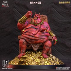 Mammon miniature – DnD miniatures – Role Playing Game – Tabletop Miniature – du