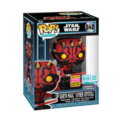 Funko Pop! Star Wars Darth Maul (Kyber Crystal) (LE 9500) (Shared Sticker) #848