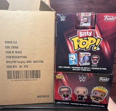 Funko POP! Bitty WWE Mini Vinyl Figure Sealed Case – 36 Sealed Packs + Display