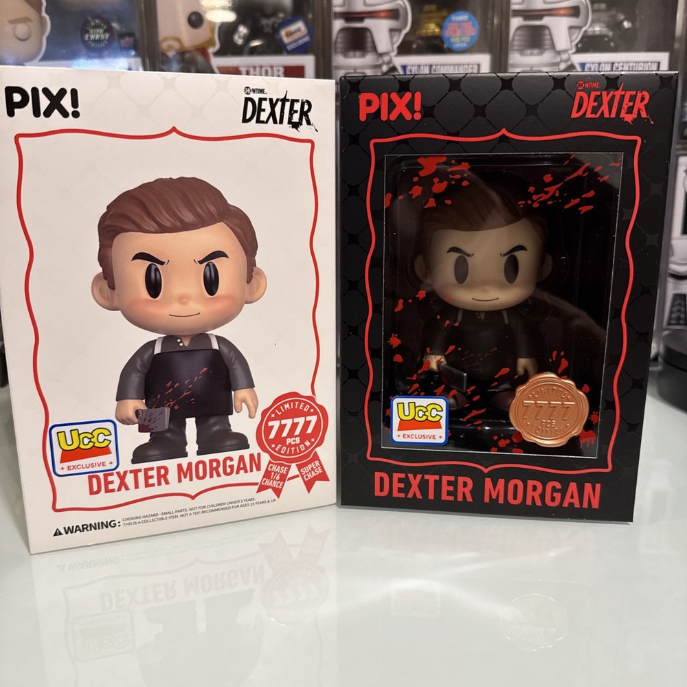 Thrilljoy PIX Dexter Morgan Common LE 7777 (IN HAND) UCC exclusive