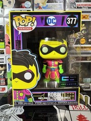 Robin Imperial Black-Light Funko POP! Batman Future City Exclusive 377 *WYSIWYG*
