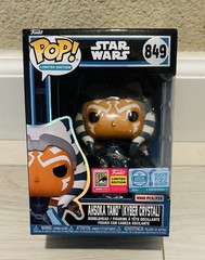 SDCC 2026 Exclusive Funko Pop Ahsoka Tano Kyber Crystal Con Sticker