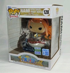 Funko Pop Rides Deluxe One Piece Nami w/ White Hobby Horse 128 WonCon LE Lim Edt