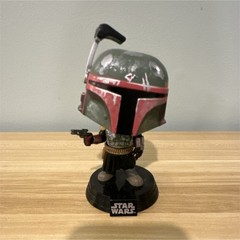 Star Wars Boba Fett Vinyl Bobblehead Figure Green Red Black Brown Gray Sci-Fi