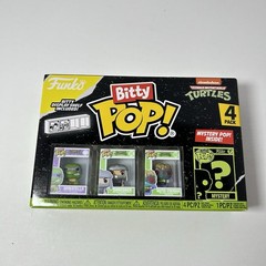 Funko Bitty POP! Teenage Mutant Ninja Turtles 4 Pk/Mystery POP Action Figures