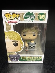 Funko Pop! Vinyl Australia Zoo Steve Irwin Figure #1105 New Sealed